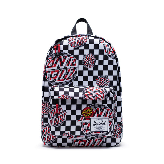Herschel x Santa Cruz Dot Logo Checkered Backpack