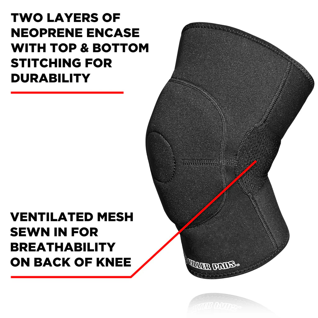 187 Killer Pads Knee Gaskets - Black