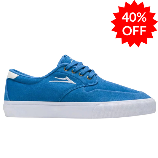 Lakai Riley Hawk 3 Moroccan Blue Skate Shoes