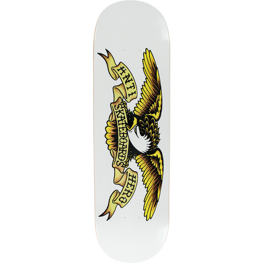 8.75" Anti-Hero Classic Eagle Skateboard Deck - White