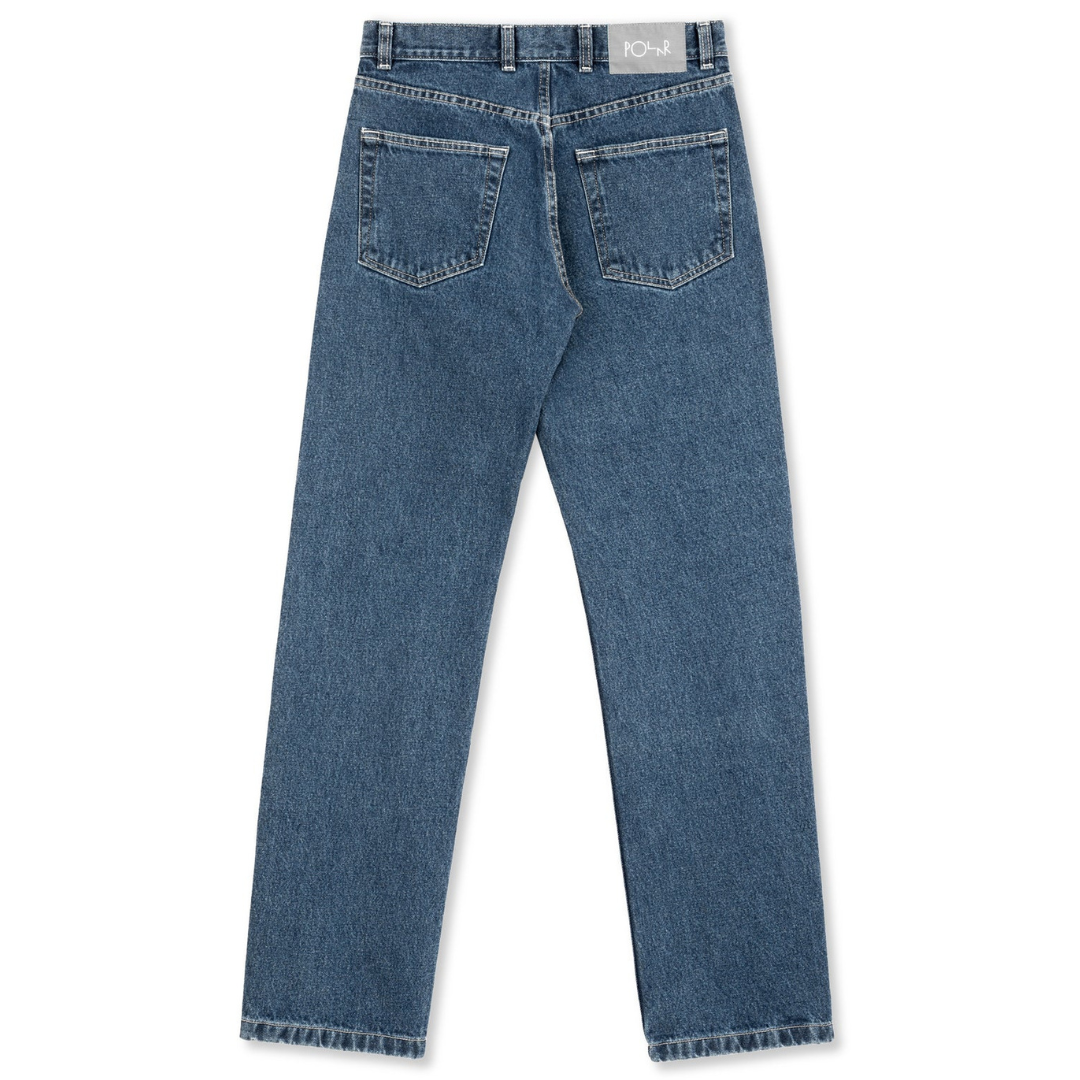 Polar Skateboards 89! Pants - Blue Wash