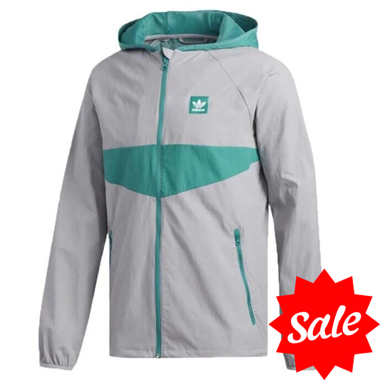 Adidas Dekum Jacket - Grey / Green