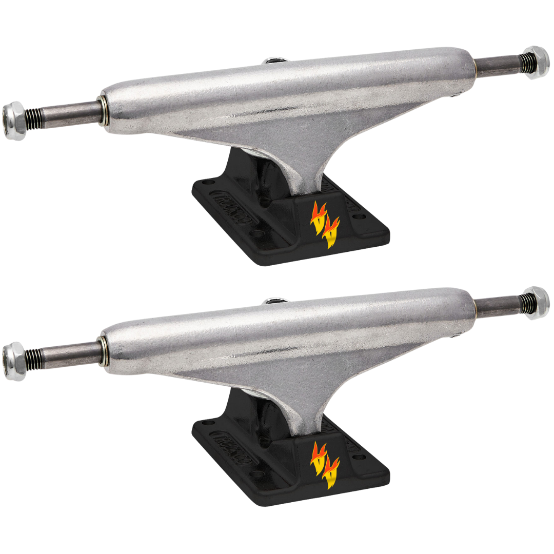 144 Independent Stage 11 Hollow Andrew Allen Pro Silver Black Standard Trucks (8.25")