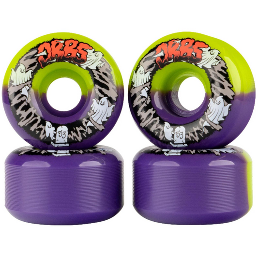 53mm Orbs Wheels Apparitions Splits Green / Purple