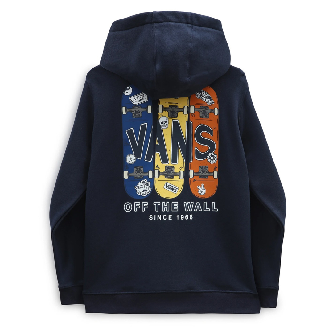 YOUTH Vans Boardview Pull Over Hoodie Dress Blues Pro Skateboard Shop
