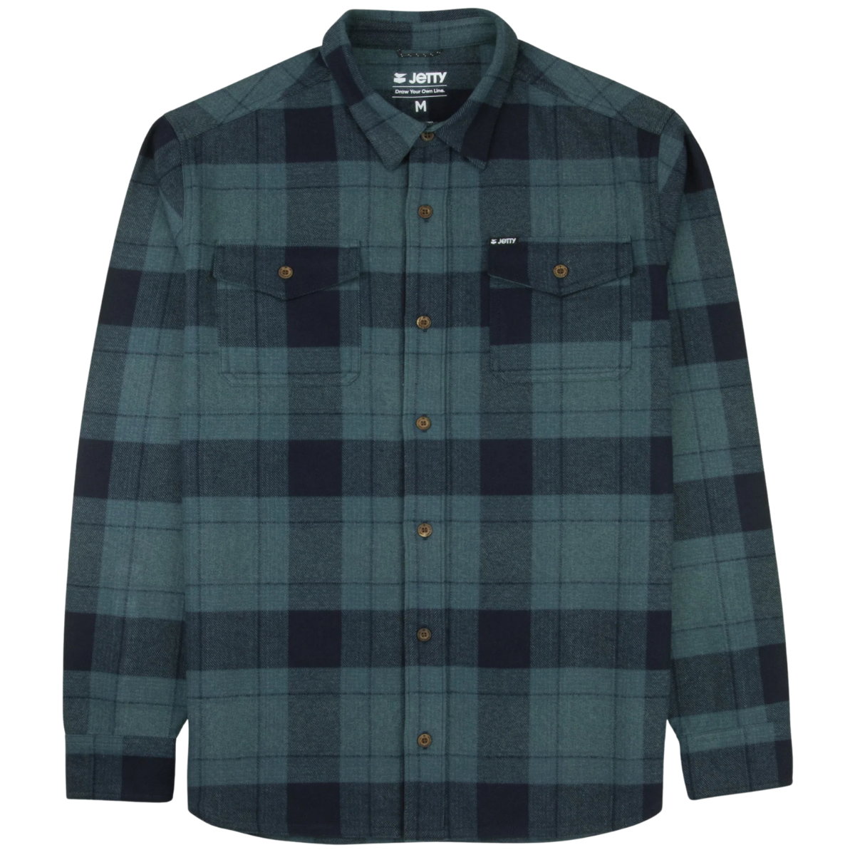 Jetty Breaker Flannel - Atlantic