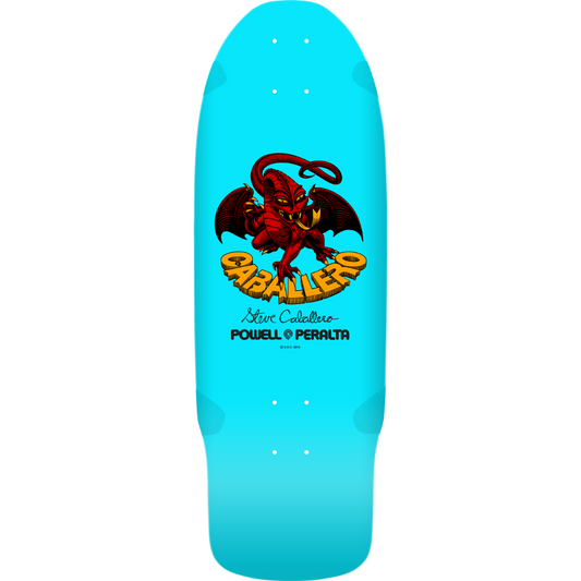 Bones Brigade Series 15 Steve Caballero Light Blue Skateboard Deck