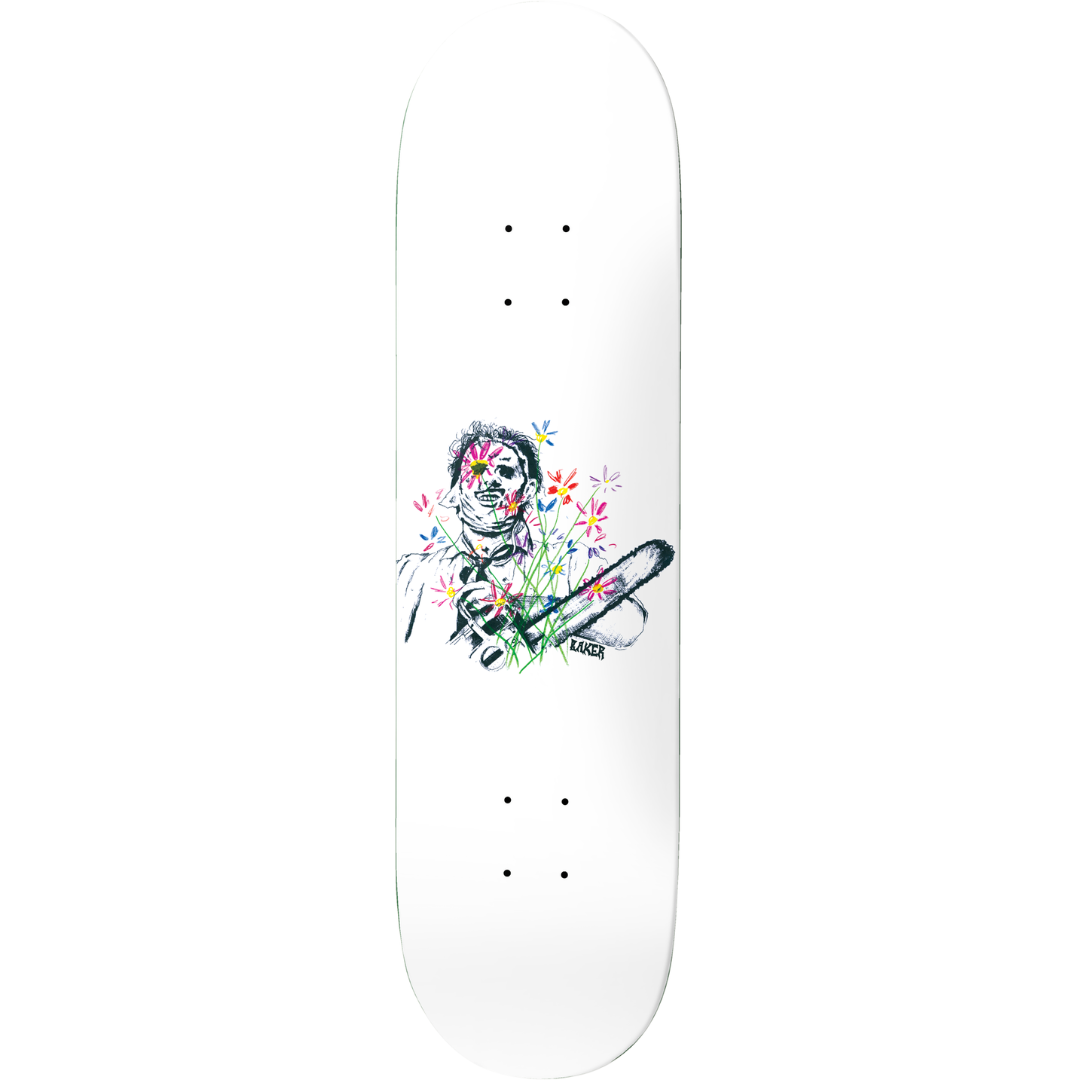8.5" Baker Casper Brooker Texas Flowers Skateboard Deck