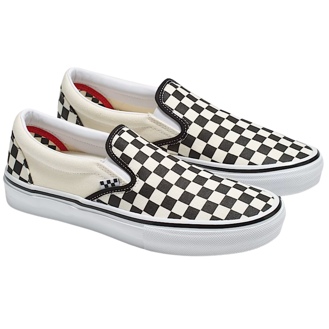 Vans Skate Slip-On Checkerboard Black / White