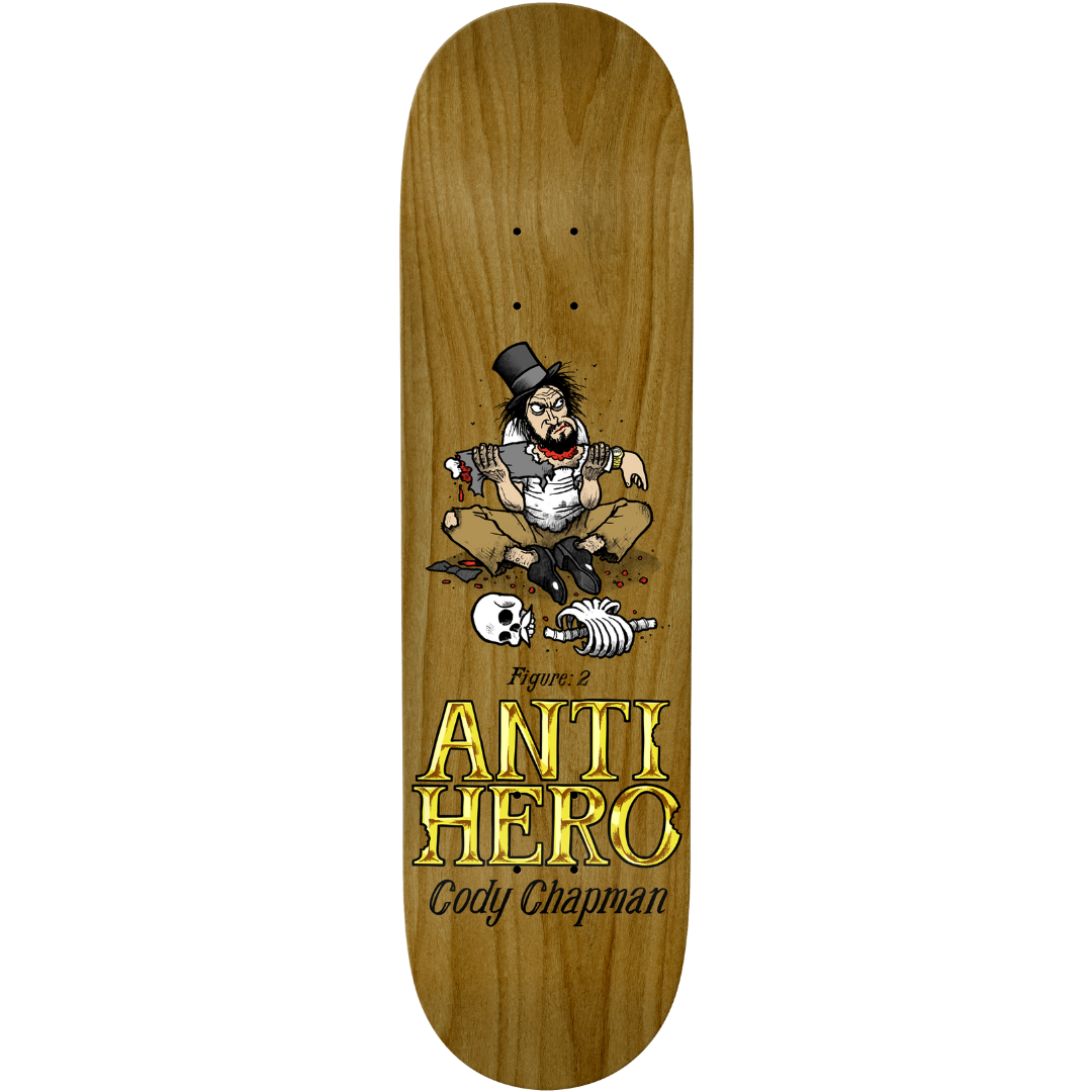 8.32" Anti-Hero Cody Chapman Eat The Rich Skateboard Deck
