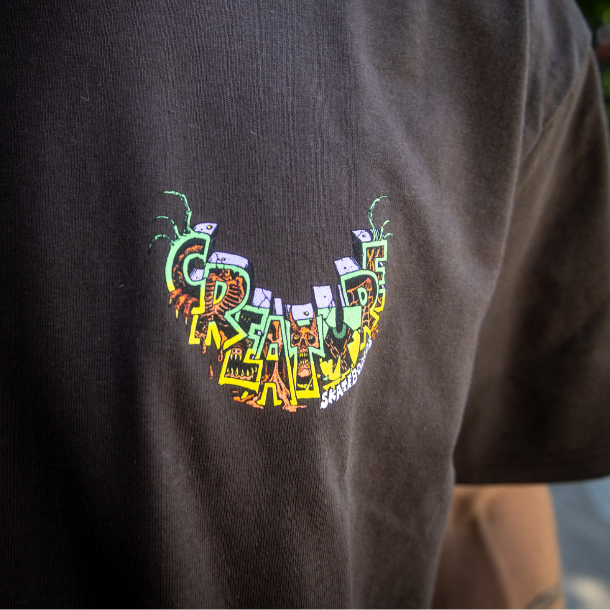 Creature Skateboards Hallucination Beast T-Shirt - Black
