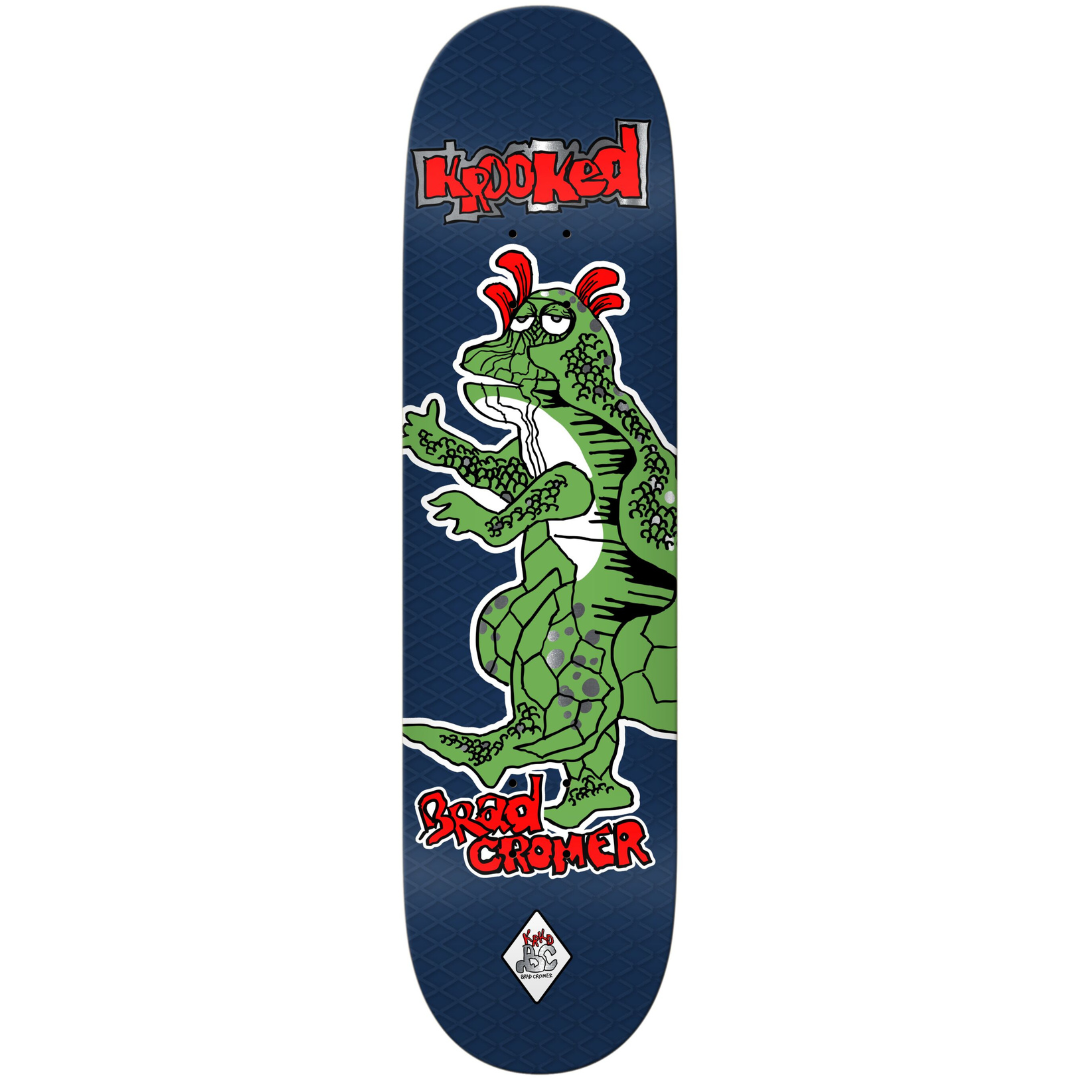 8.06" Krooked Brad Cromer Redux Skateboard Deck