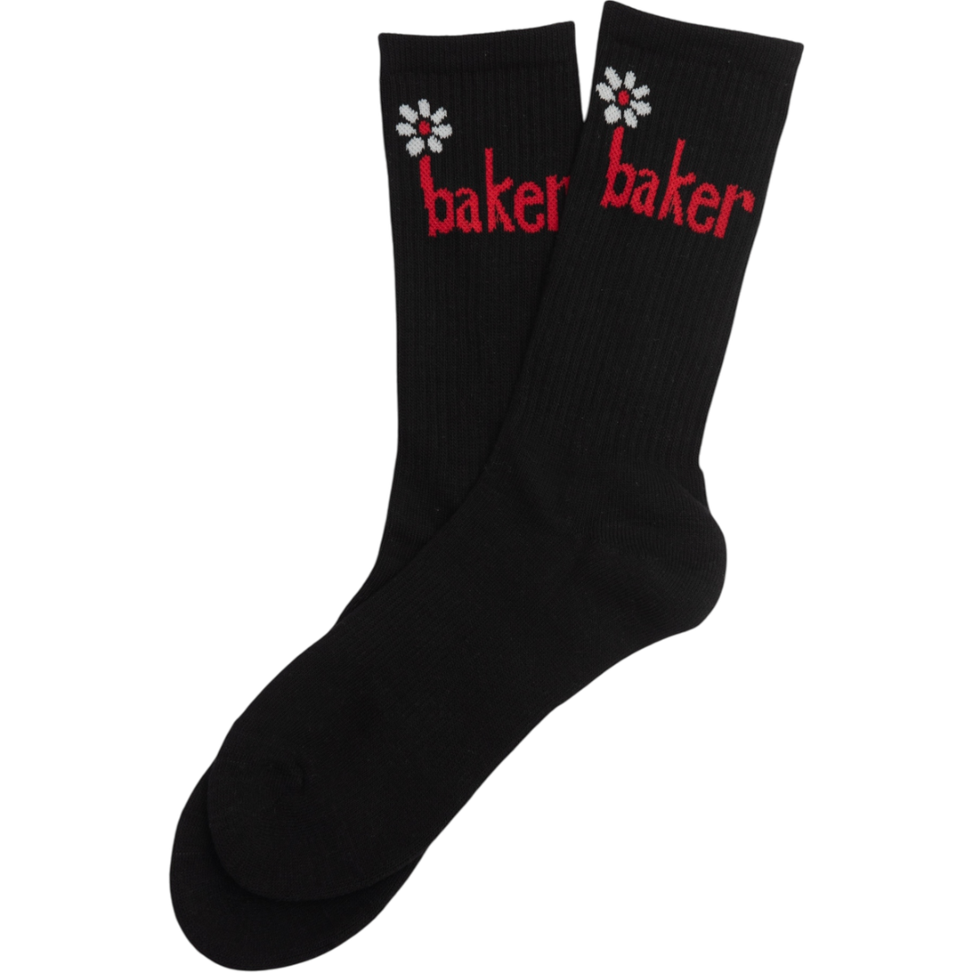 Baker Skateboards Daisy Socks - Black