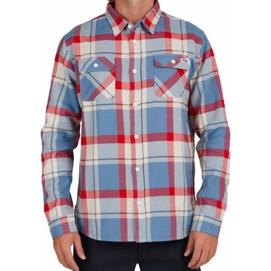 Salty Crew Dawn Patrol Flannel - Slate