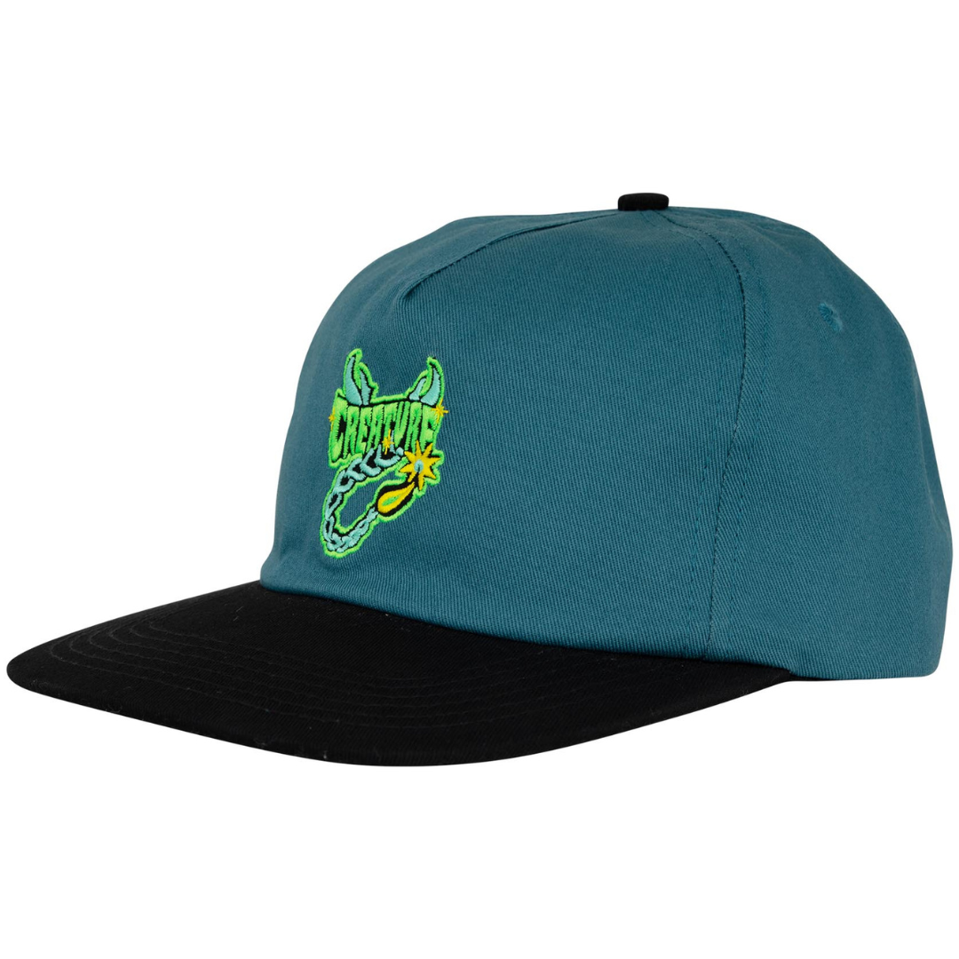 Creature Skateboards Deadly Sands Strapback Hat - Blue