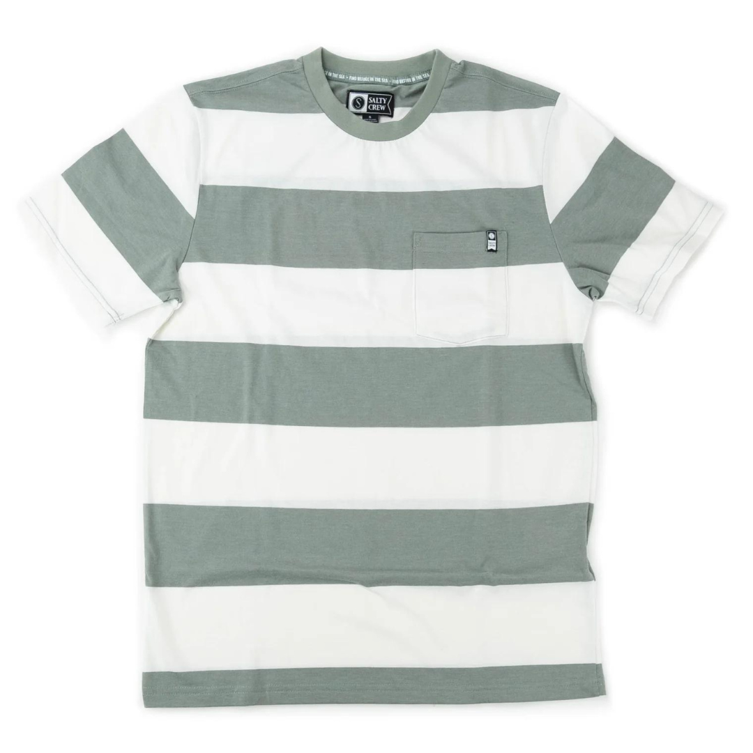 Salty Crew Dispatch Short Sleeve Knit Shirt - Vintage Military Green