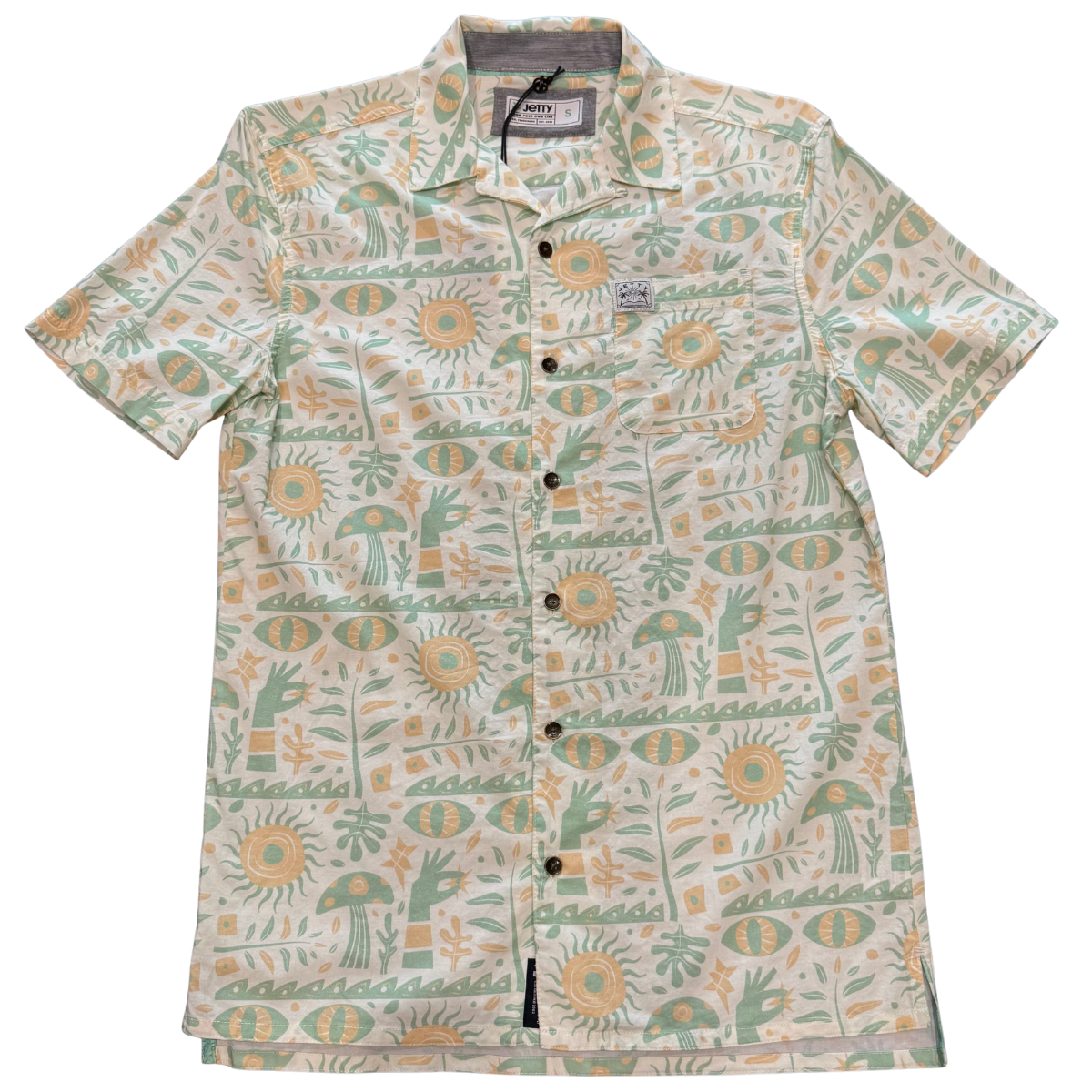 Jetty Dockside Woven Button Up Shirt