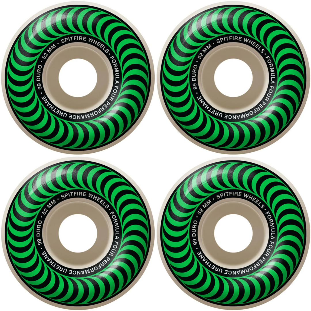 52mm Spitfire Formula Four F4 Classic Wheels 99a