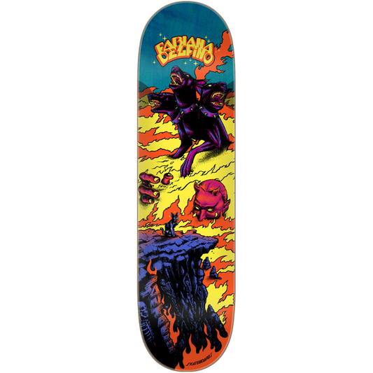 8.25" Santa Cruz Fabiana Delfino Inferno Pro Skateboard Deck