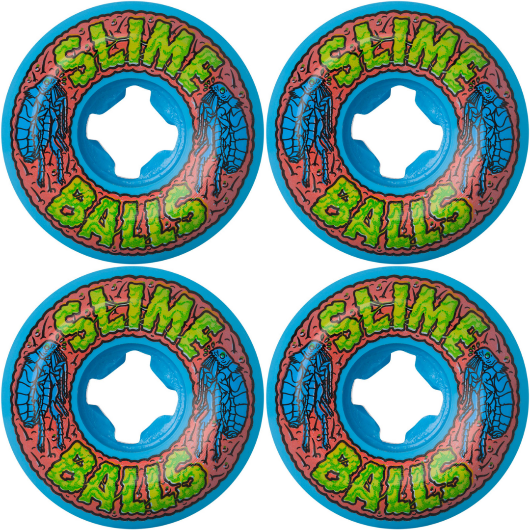 53mm Slime Balls Flea Balls Speed Balls Blue 99a Wheels