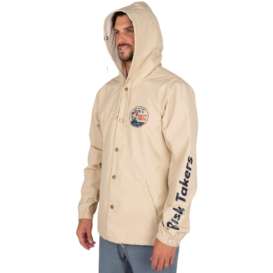 Salty Crew Fly Guy Jacket - Cream