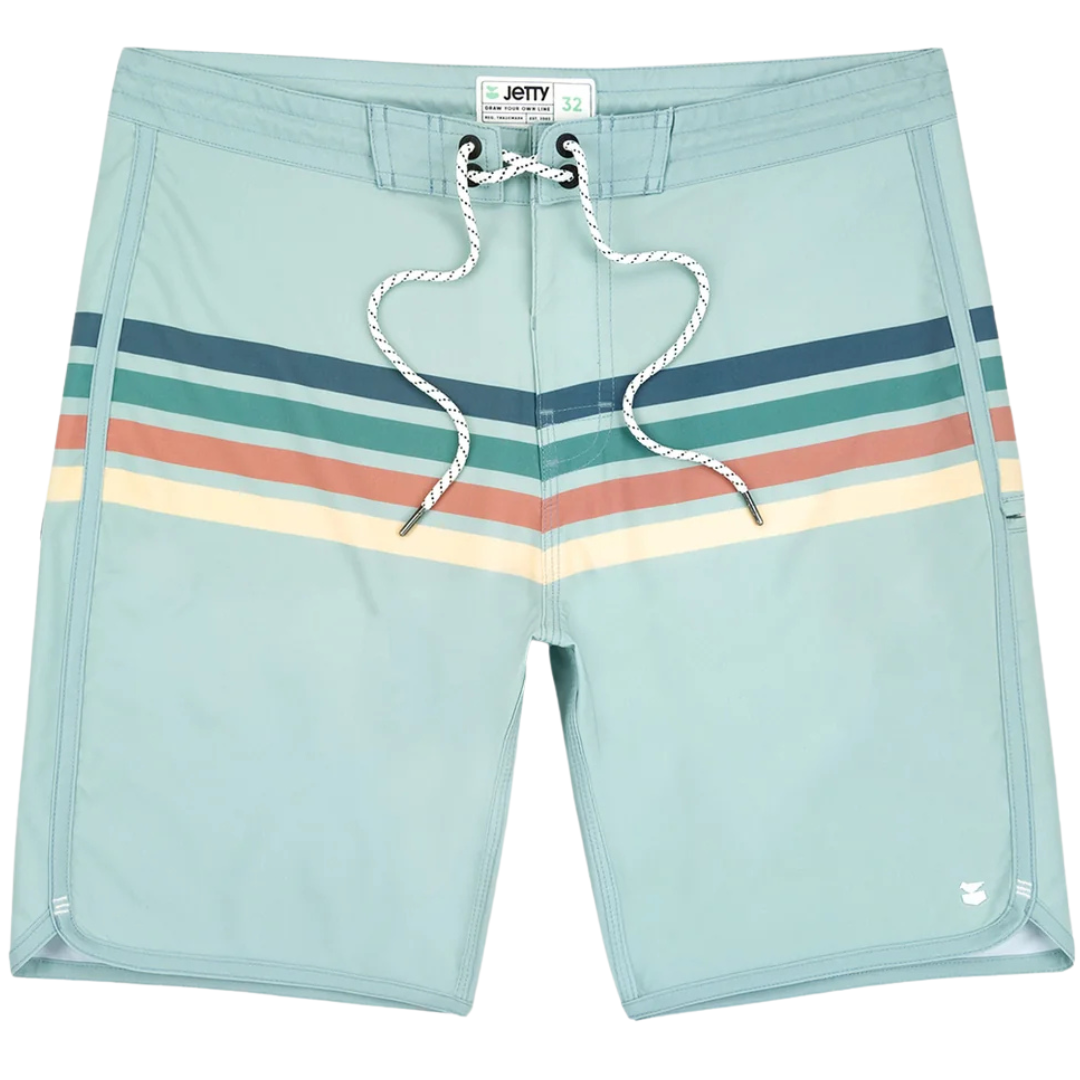 Jetty Atlantic Board Shorts - Fog