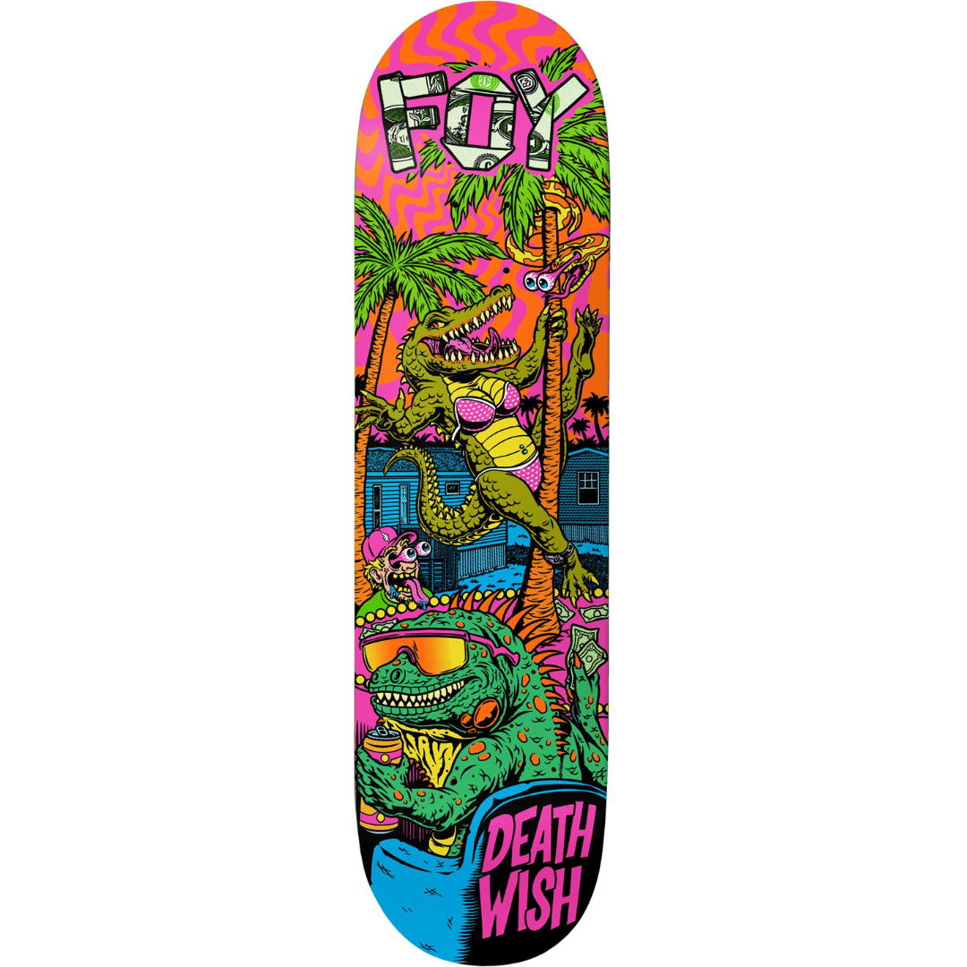 8.25" Deathwish Jamie Foy Dysfunction Skateboard Deck