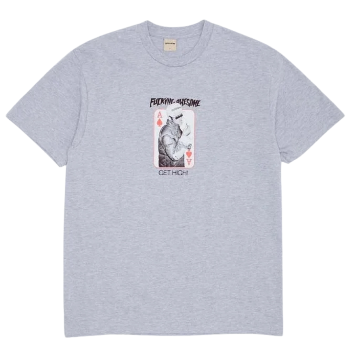 Fucking Awesome x Independent Trucks Get High T-Shirt - Ash Heather Grey