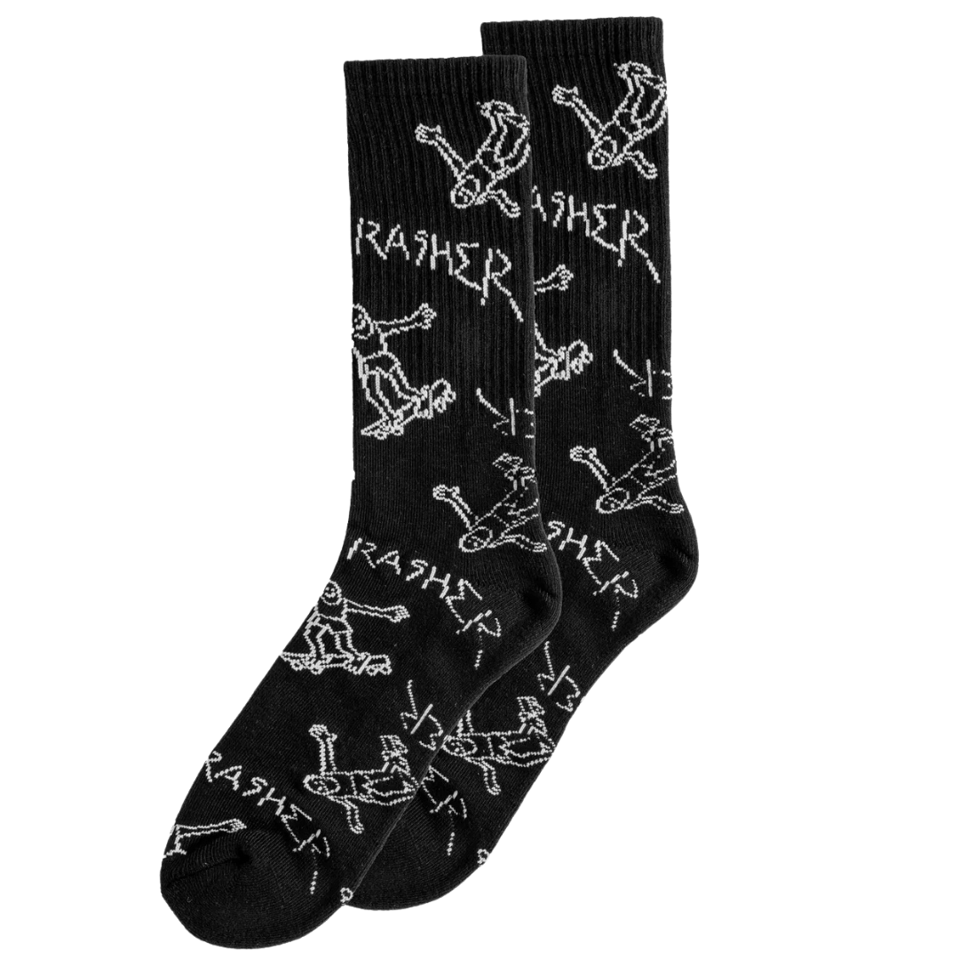 Thrasher Magazine Gonz Socks - Black