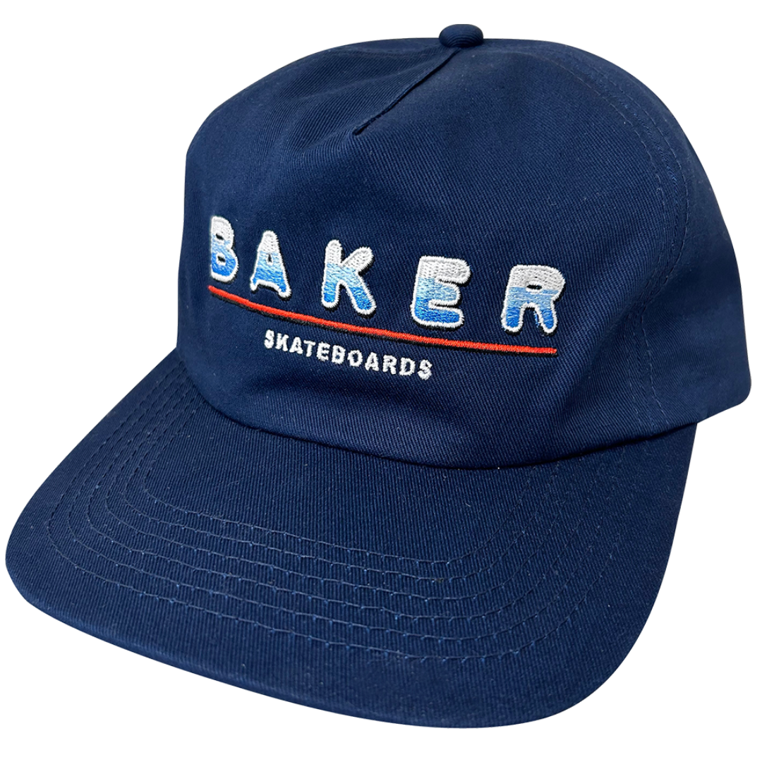 Baker Skateboards Heat Snapback Hat - Navy
