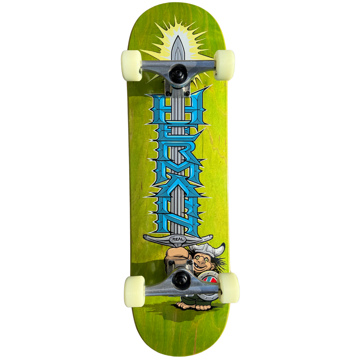 8.5" Real Hermann Stene Mighty Complete Skateboard