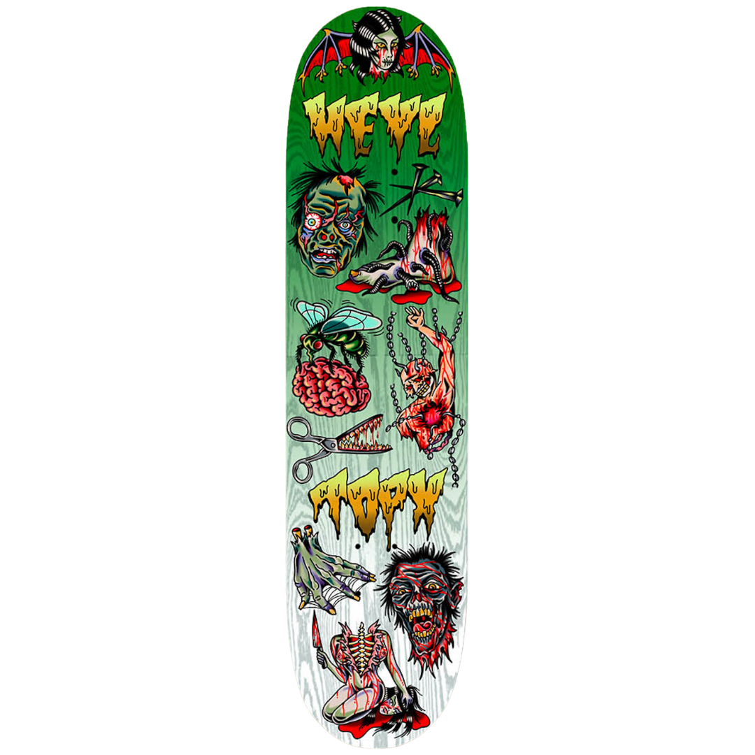 8.25" Terror Of Planet X Heyl Jordan Rain Skateboard Deck