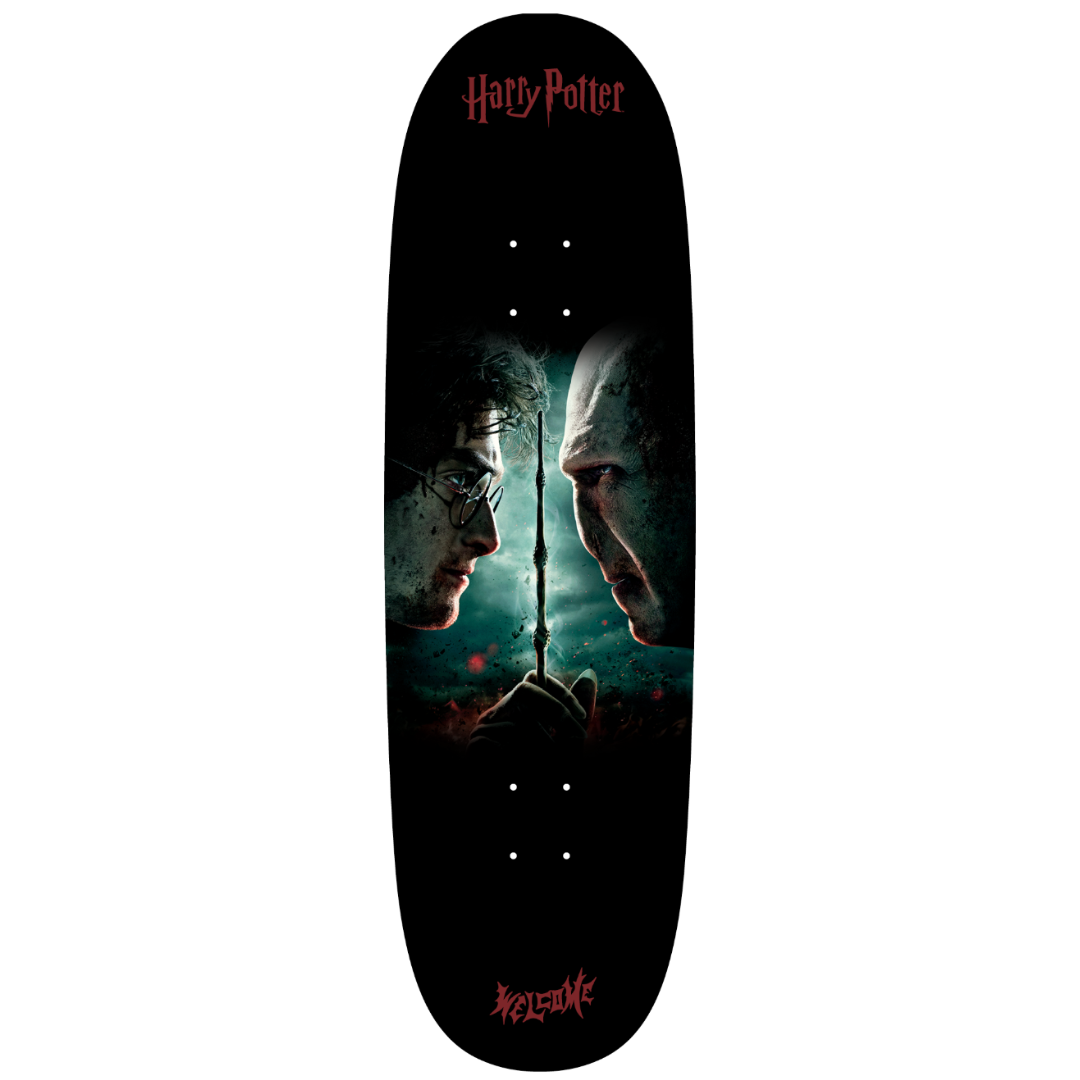 9.5" Welcome Skateboards x Harry Potter Finale On Boline Skateboard Deck