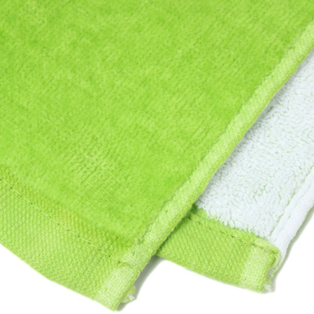 Huf Worldwide OG Logo Beach Towel - Lime Green