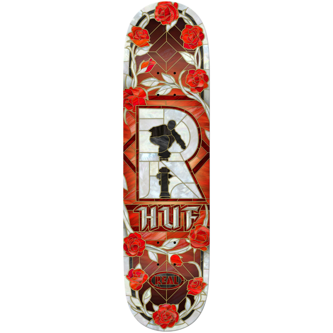 8.38" Real Huf Cathedrals Skateboard Deck