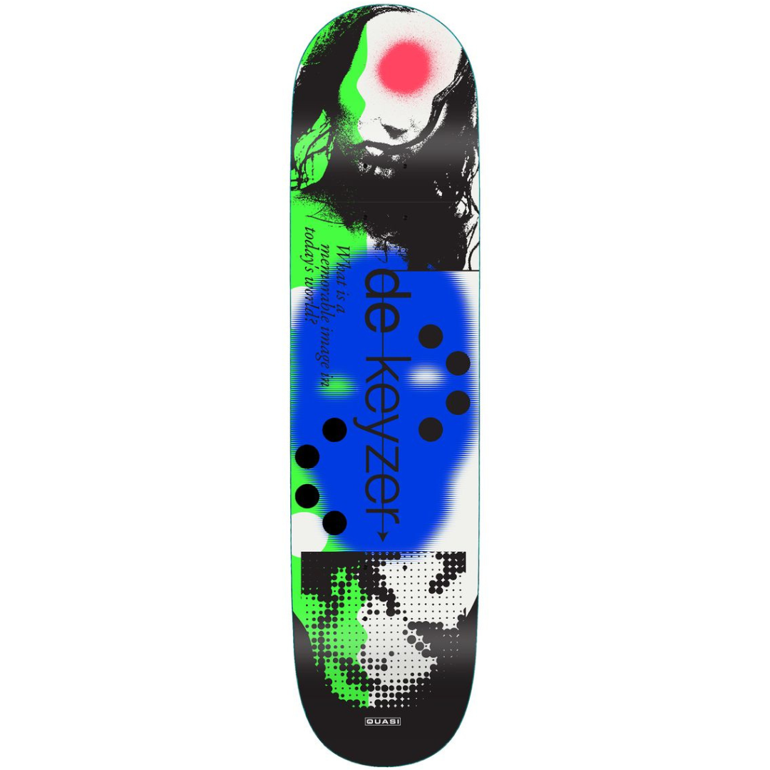 8.25” Quasi Bobby de Keyzer Image World Skateboard Deck