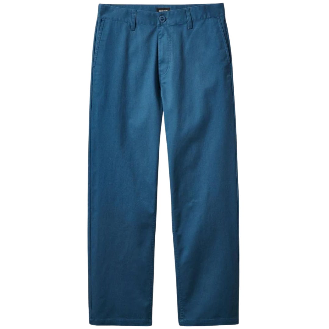 Brixton Choice Chino Pants - Relaxed Fit - Indie Teal