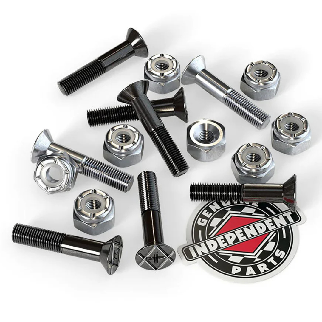 Independent Trucks Genuine Parts Hardware 1" Phillips Black / Silver