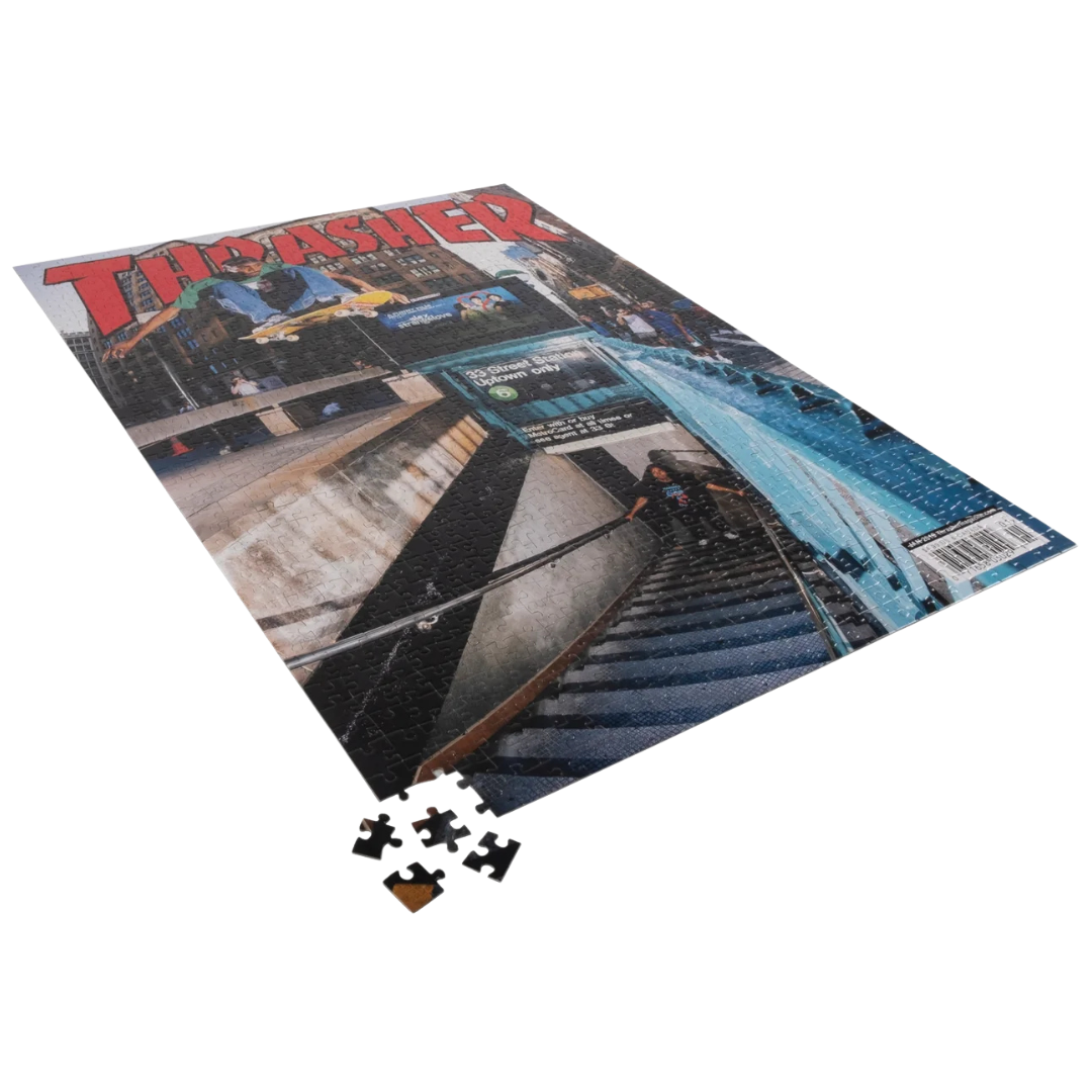 Thrasher Magazine Tyshawn Jones January 2019 Cover Jigsaw Puzzle - 1,000 Pieces