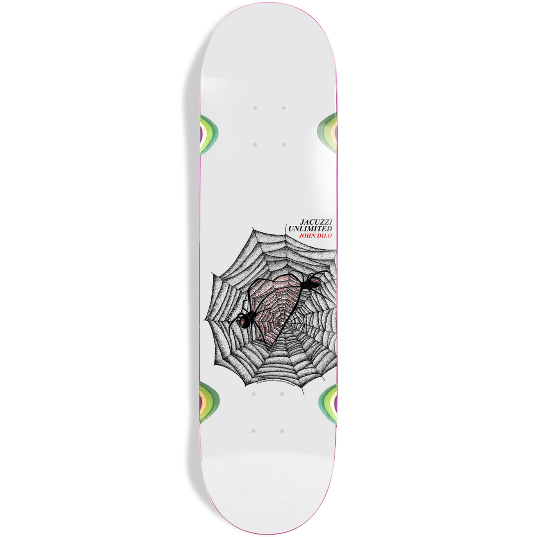 8.5" Jacuzzi Unlimited John Dilo Evil Skateboard Deck