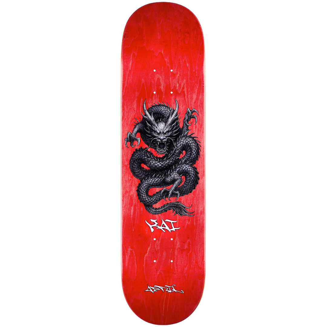 8.25" April Kai Kishi Fantasy Skateboard Deck - Red