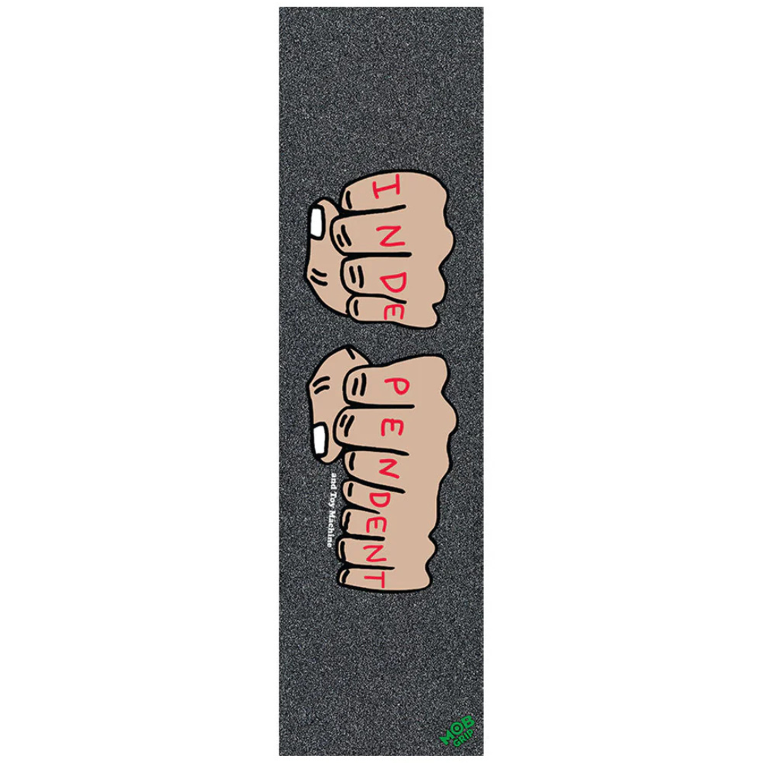 Mob Grip x Independent Trucks x Toy Machine Knuckles Graphic Griptape