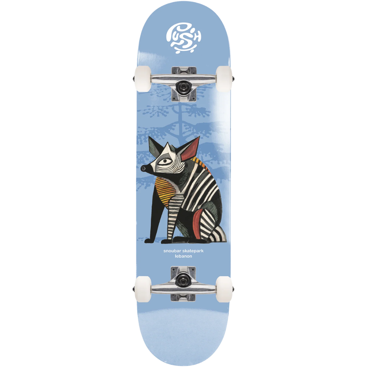 8.25" Push Skateboarding Lebanon MLSL Complete Skateboard