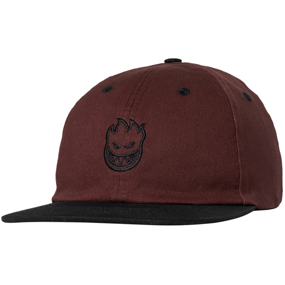 Spitfire Wheels Lil Bighead Strapback Hat - Burgundy / Black