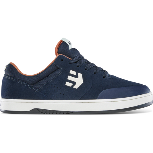Etnies Marana Michelin x Nassim Lachhab Navy / Brown / White Skate Shoes