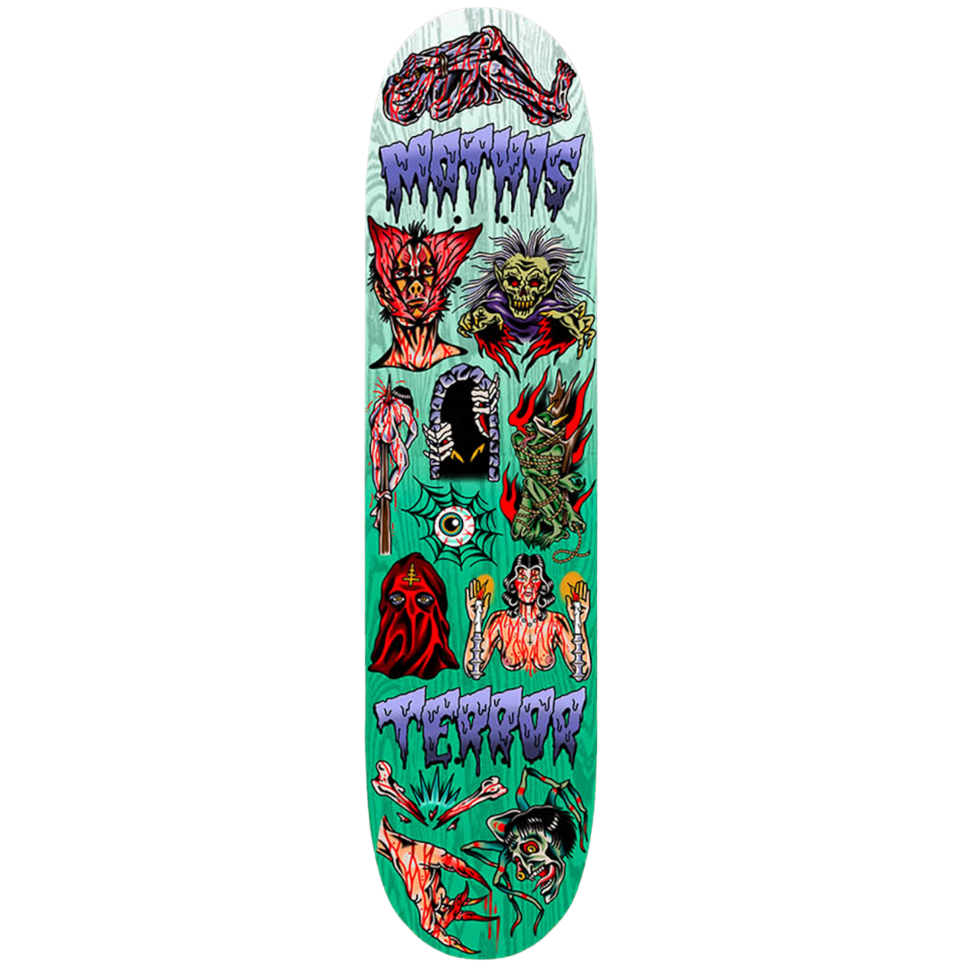 8.25" Terror Of Planet X Mathis Jordan Rain Skateboard Deck