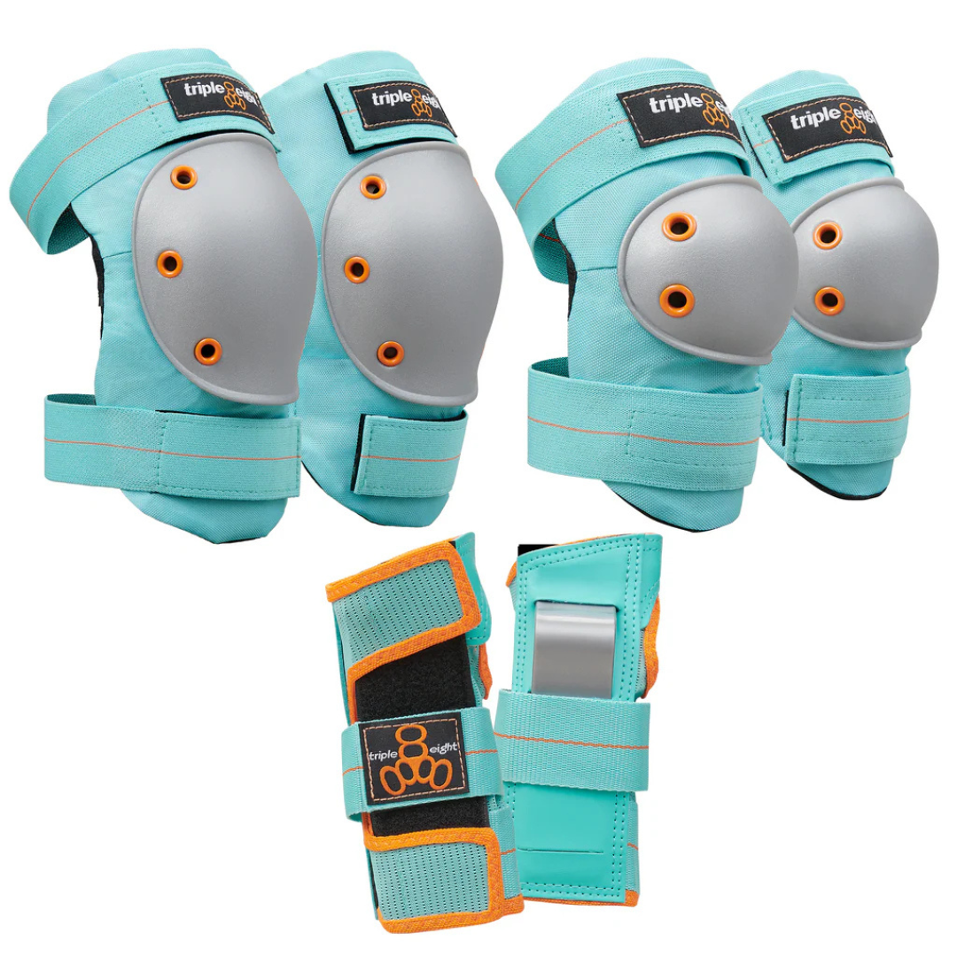 Triple 8 Saver Series Pads 3-Pack Color Collection - Mint