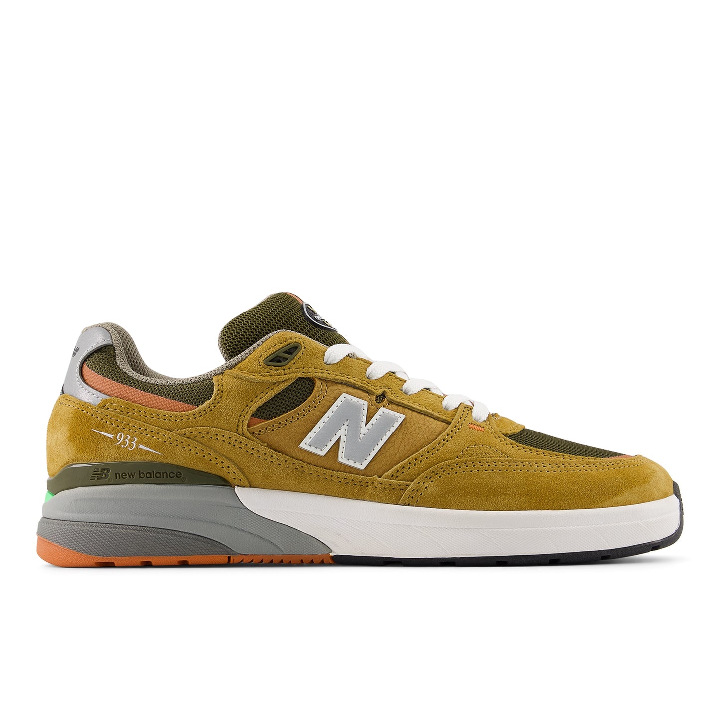 New Balance Numeric 933 Andrew Reynolds Pro Shoes - Brown / Grey - NM933MNO