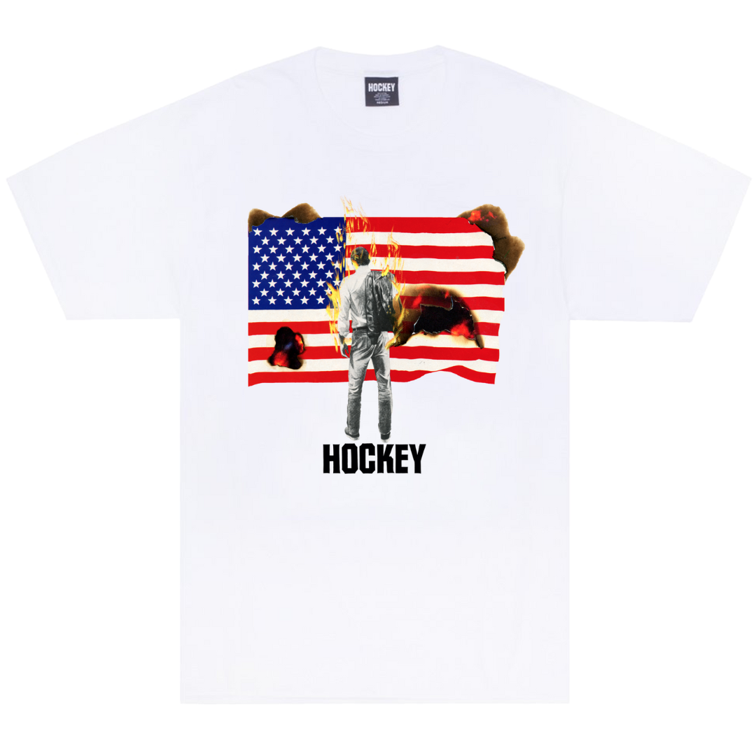 Hockey Skateboards Nobody T-Shirt - White