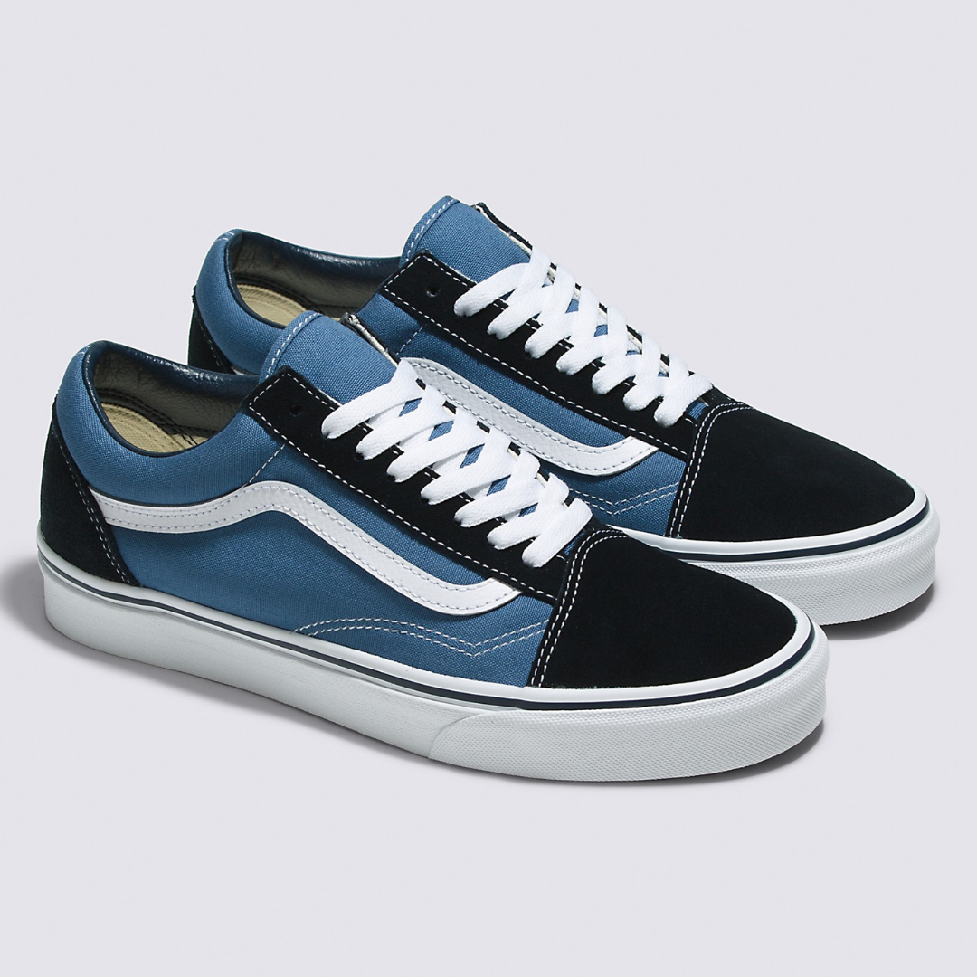 Vans Skate Old Skool Pro Navy White Skate Shoes Pro Skateboard